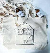 Load image into Gallery viewer, Large Organic Cotton Tote